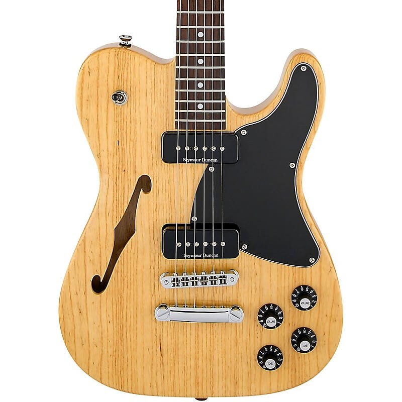 

Электрогитара Fender Jim Adkins JA-90 Telecaster Thinline Electric Guitar Natural