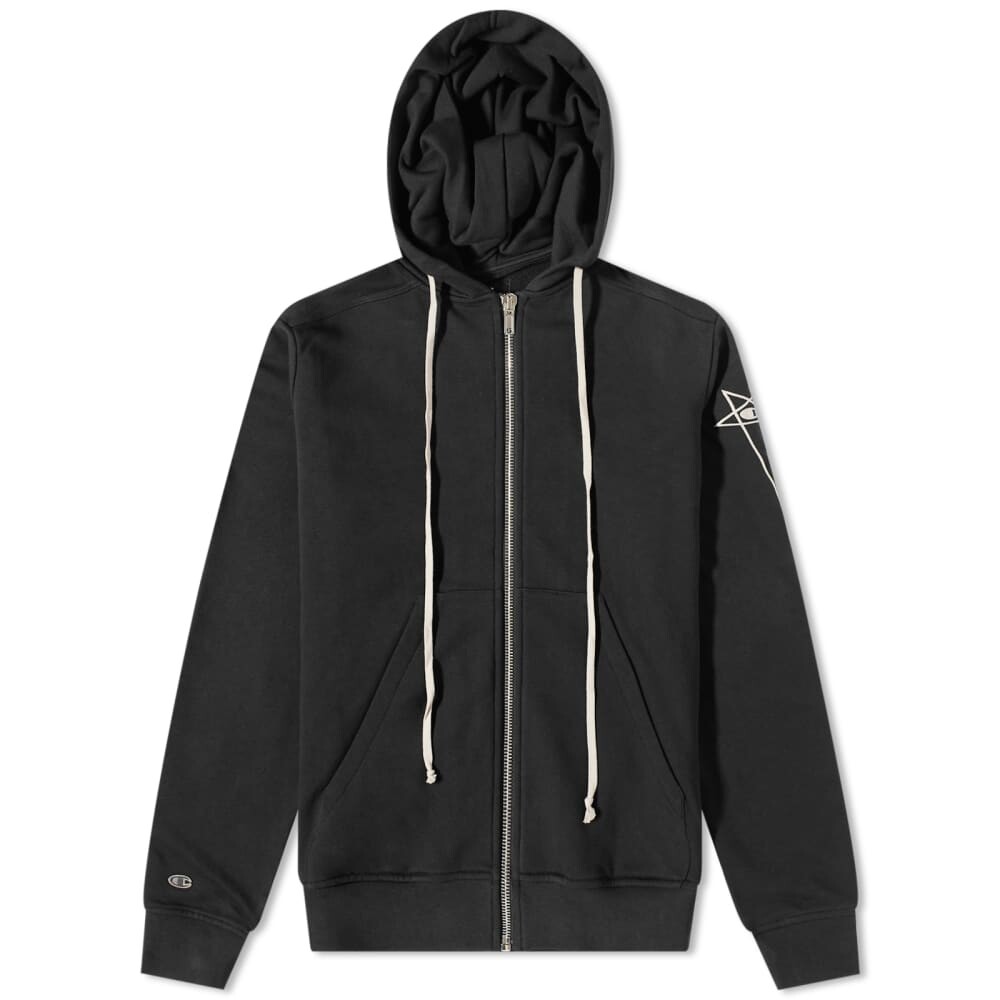 

Свитшот Rick Owens x Champion Jasons, черный