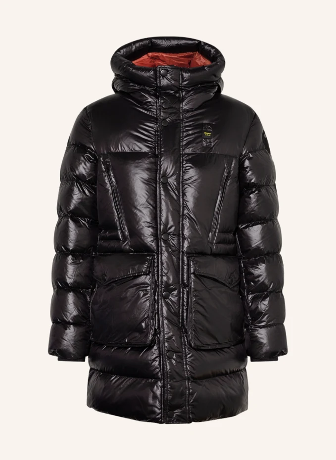 

Стеганое пальто с утеплителем soronaaura Blauer, черный