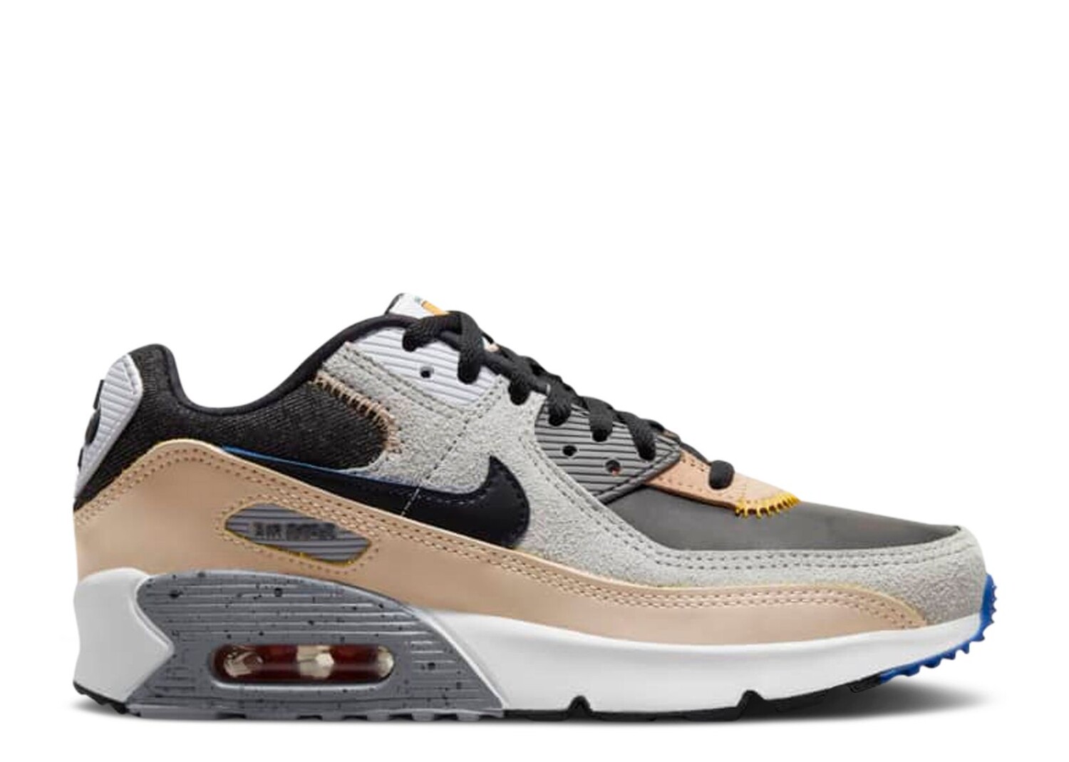 

Кроссовки Nike Air Max 90 Gs 'Alter And Reveal Pack - Grey Fog', серый