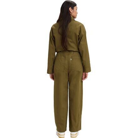 

Комбинезон Baggy Surplus женский Levi's, темно-зеленый