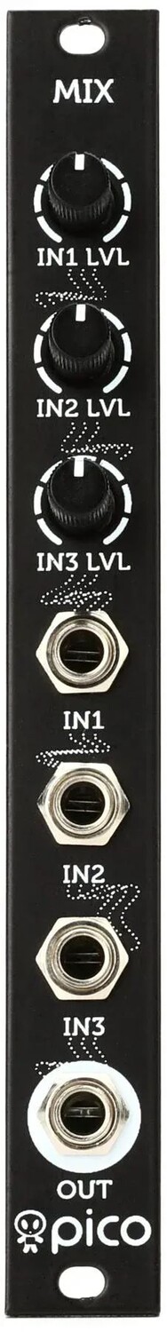 

Erica Synths Pico Mixer 3-входовой микшерный модуль Eurorack