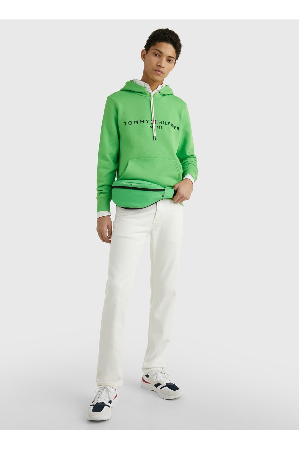 

Толстовка - Зеленый - Классический крой Tommy Hilfiger, зеленый