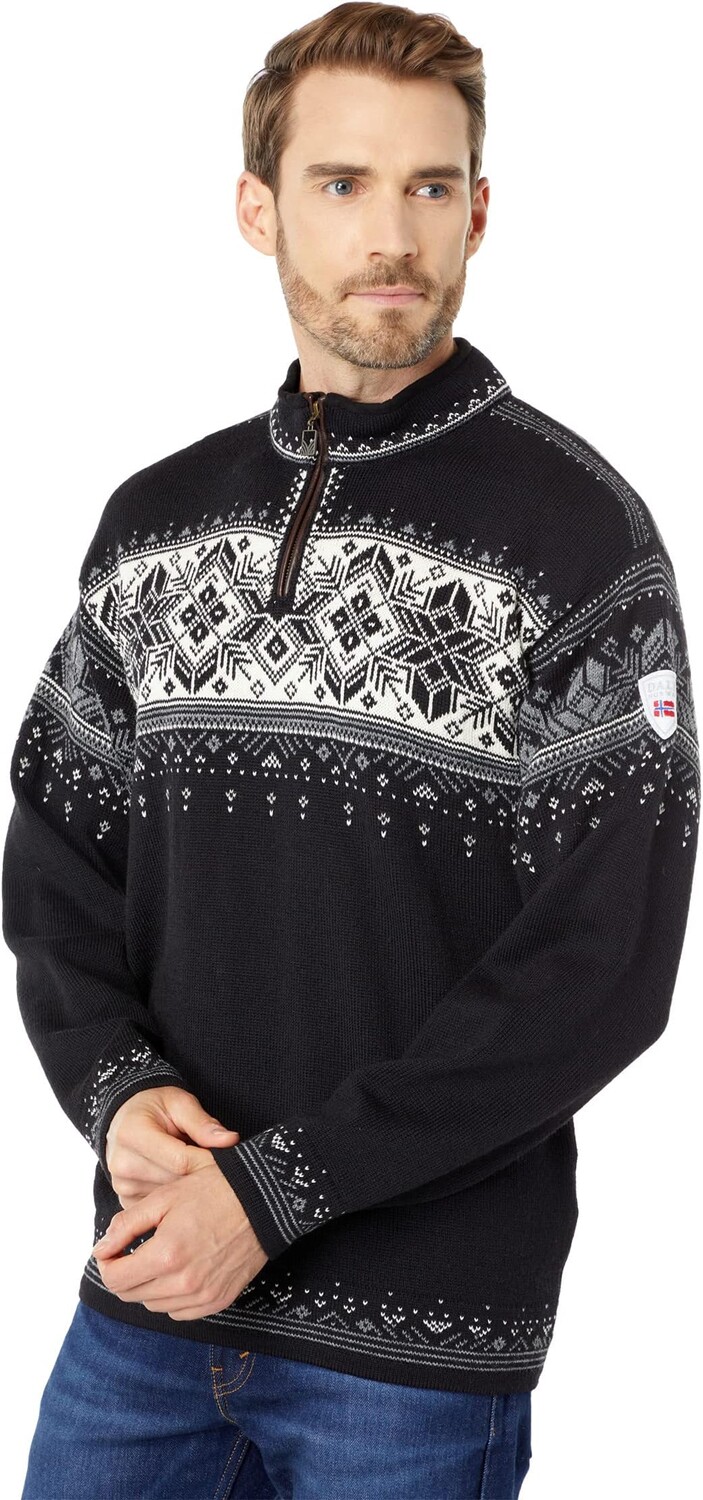 

Свитер Dale of Norway Blyfjell Sweater, цвет Black/Smoke/Off-White
