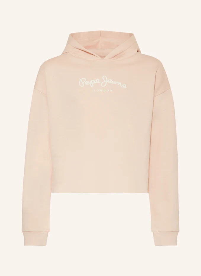 

Толстовка с капюшоном Pepe Jeans, розовый