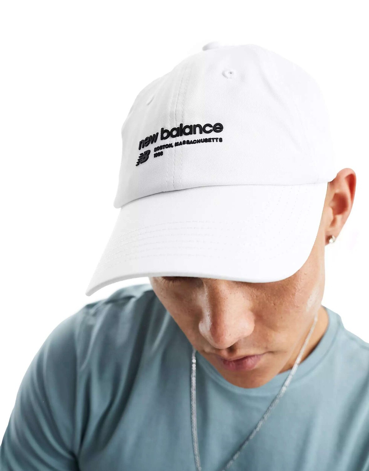 

Овсяная кепка с логотипом New Balance Linear