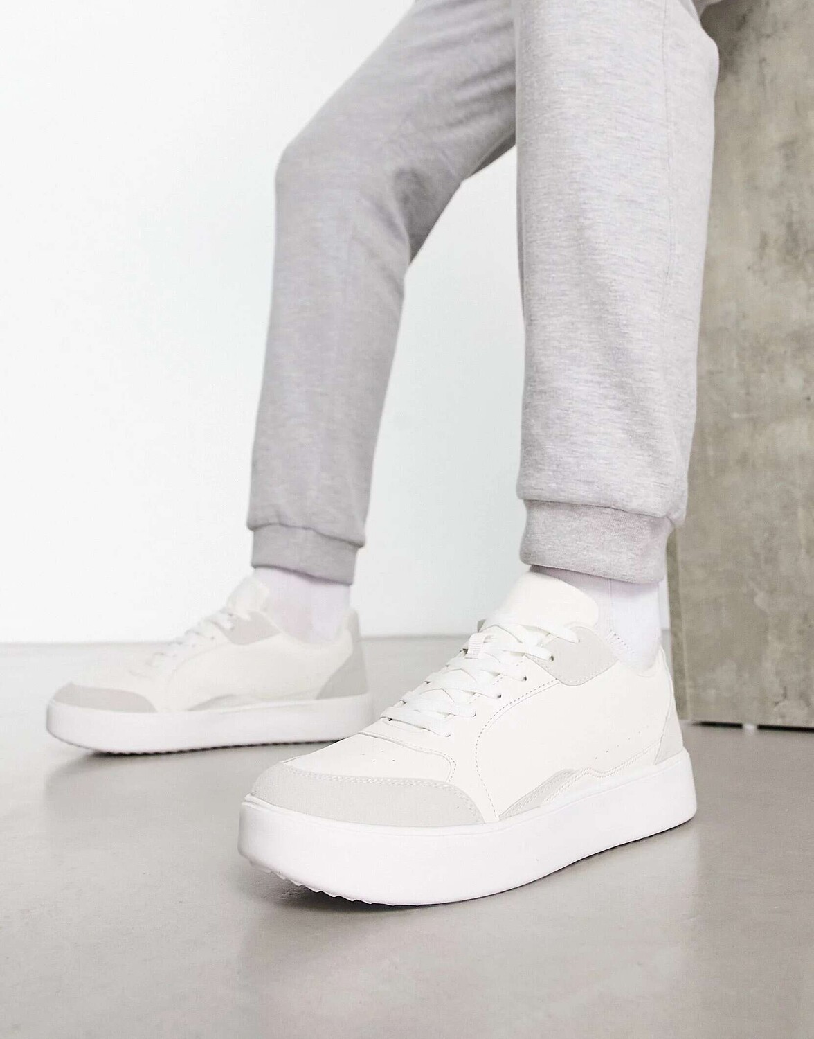 

Белые кроссовки Public Desire sisko, Белый