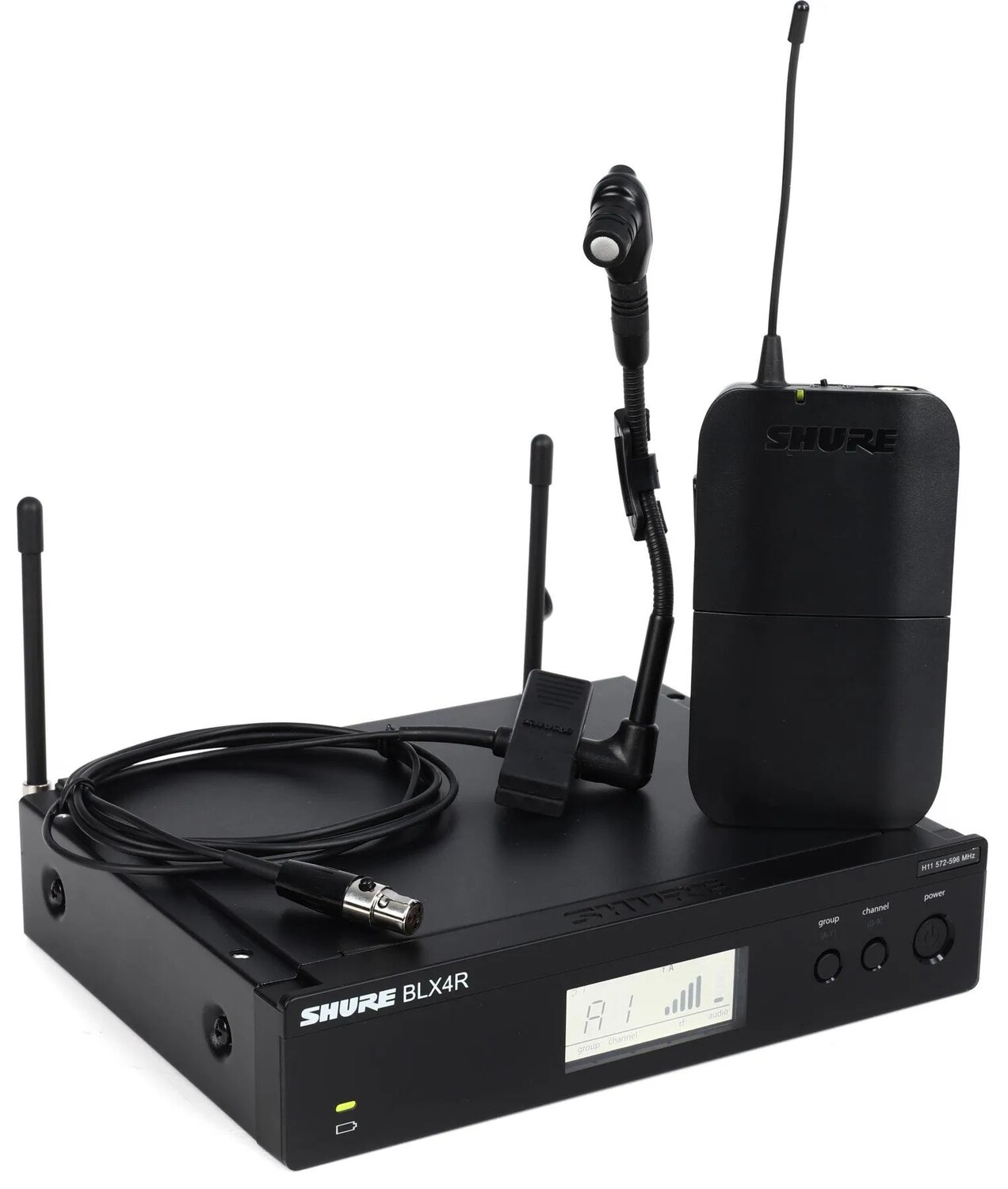 

Беспроводная инструментальная микрофонная система Shure BLX14R/B98 — диапазон H11