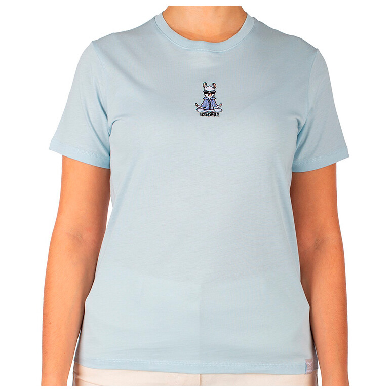

Футболка Iriedaily Women's Lama Lama Tee, цвет Ice Blue