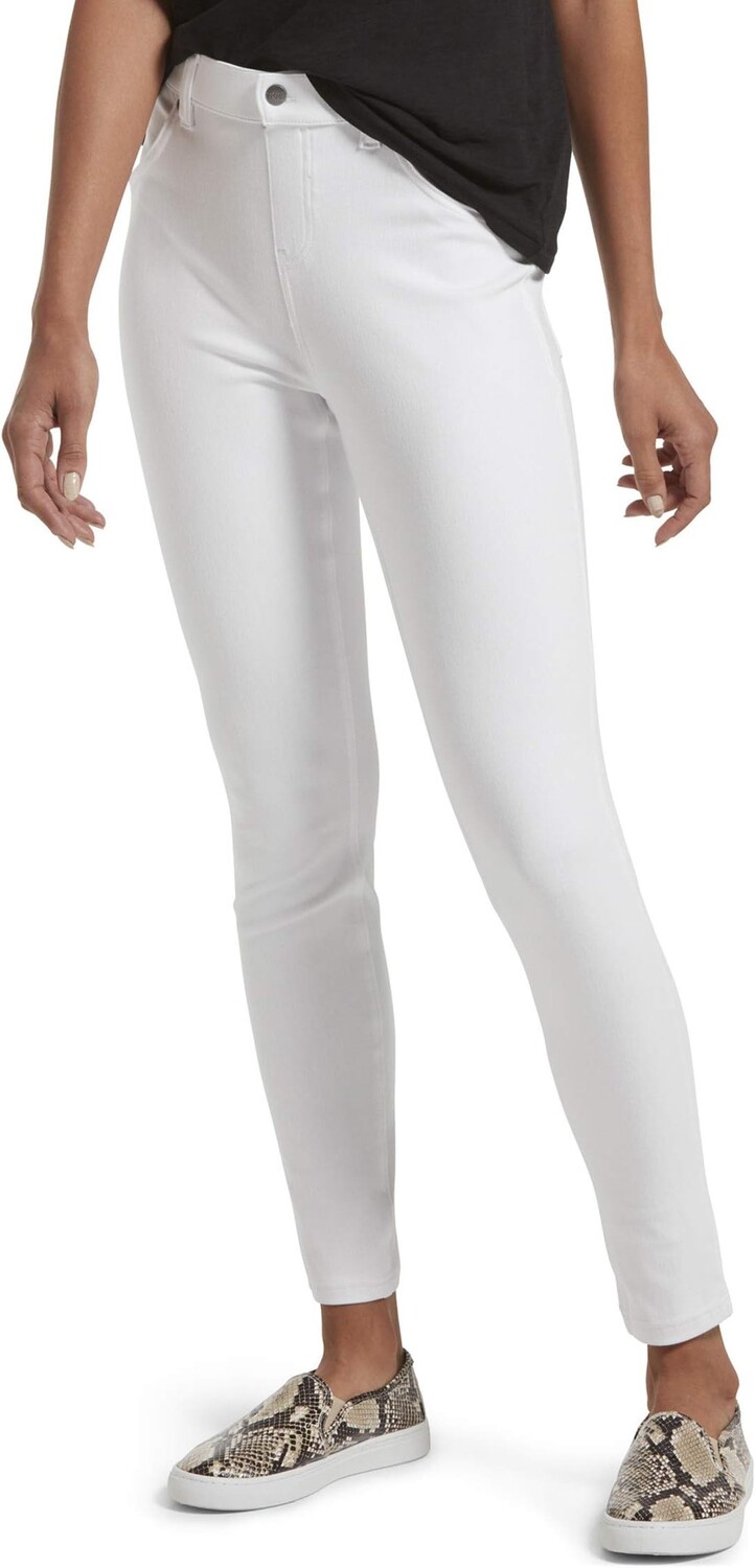 

Джинсы High-Waist Ultra Soft Denim Leggings HUE, белый