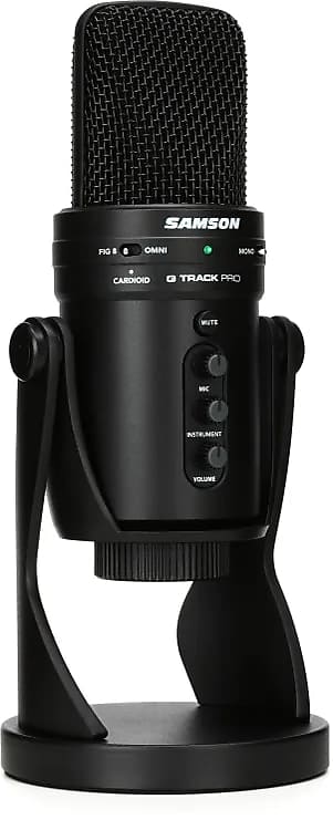 Конденсаторный микрофон Samson G-Track USB Condenser Mic with Audio Interface usb микрофон m audio uber mic