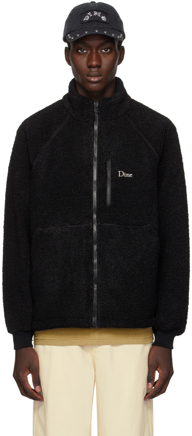 

Черная куртка на молнии Dime, цвет Black