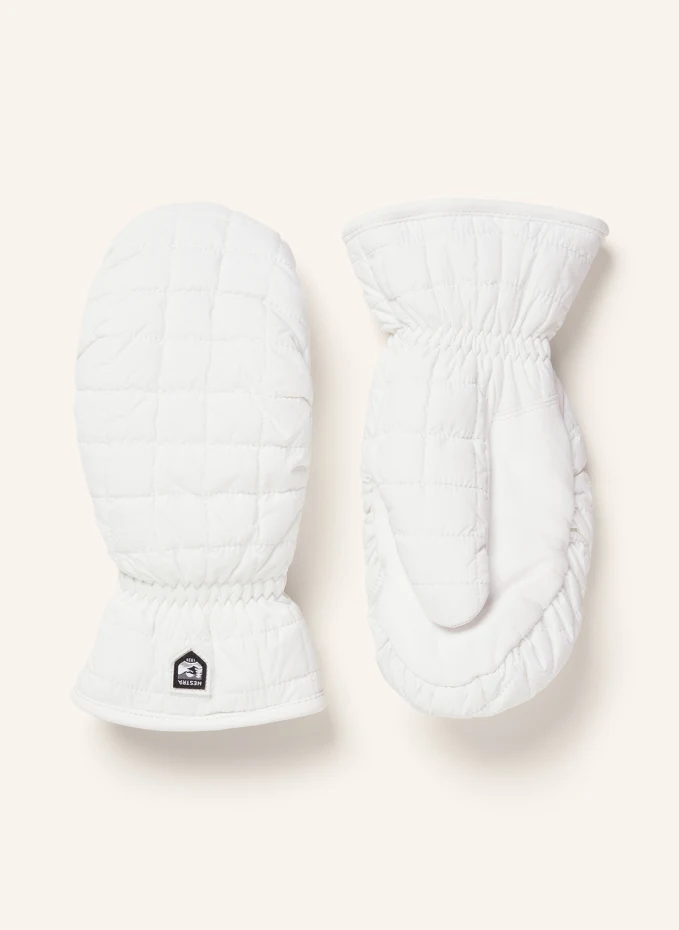 Лыжные перчатки moon light mitt Hestra, белый варежки moon light женские hestra белый
