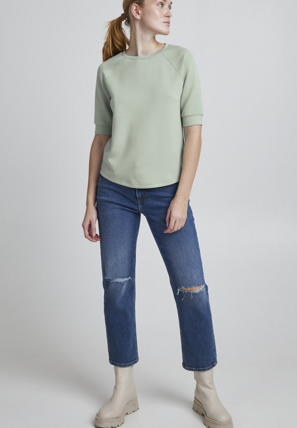 

Базовая футболка Bypusti Tshirt 2 b.young, цвет frosty green
