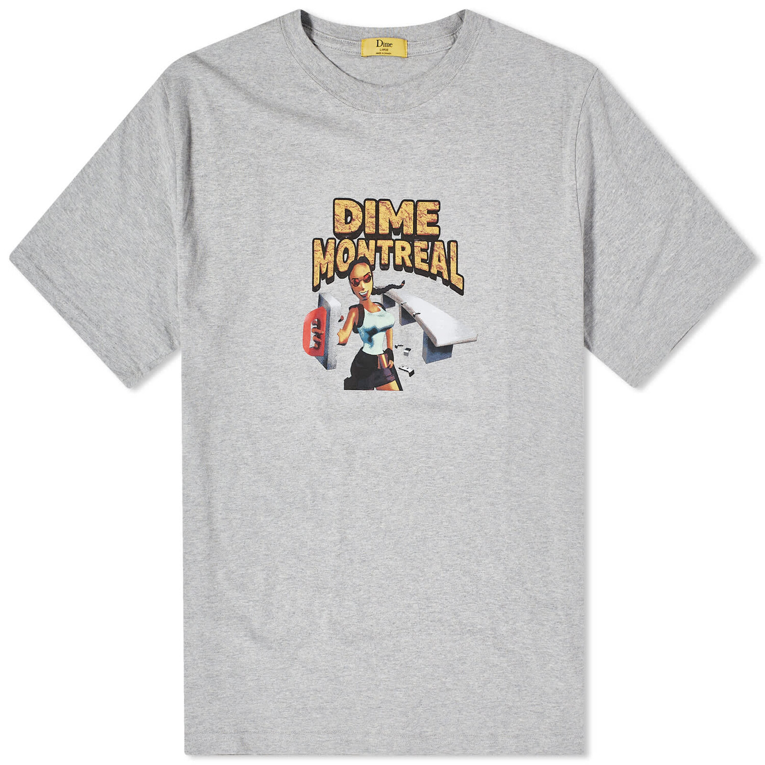 

Футболка Dime Lara, цвет Heather Grey