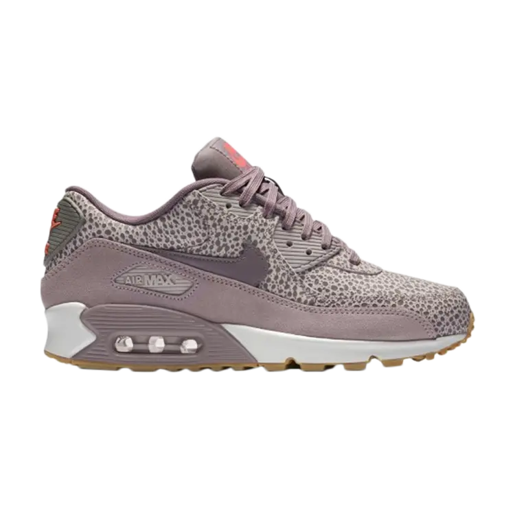 

Кроссовки Nike Wmns Air Max 90 Premium 'Plum Safari', фиолетовый