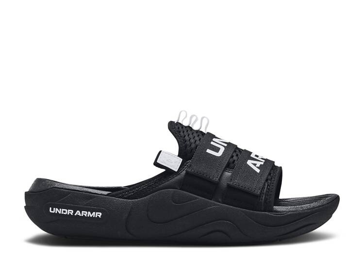 

Кроссовки Under Armour ALPHA SLIDE 'BLACK WHITE', черный