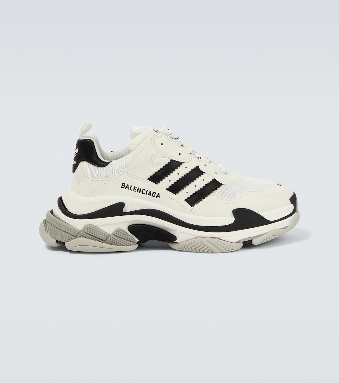

Кроссовки Adidas Triple S Balenciaga, белый