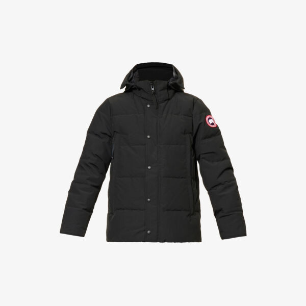 

Утепленная парка с капюшоном и капюшоном Wyndham Canada Goose, черный