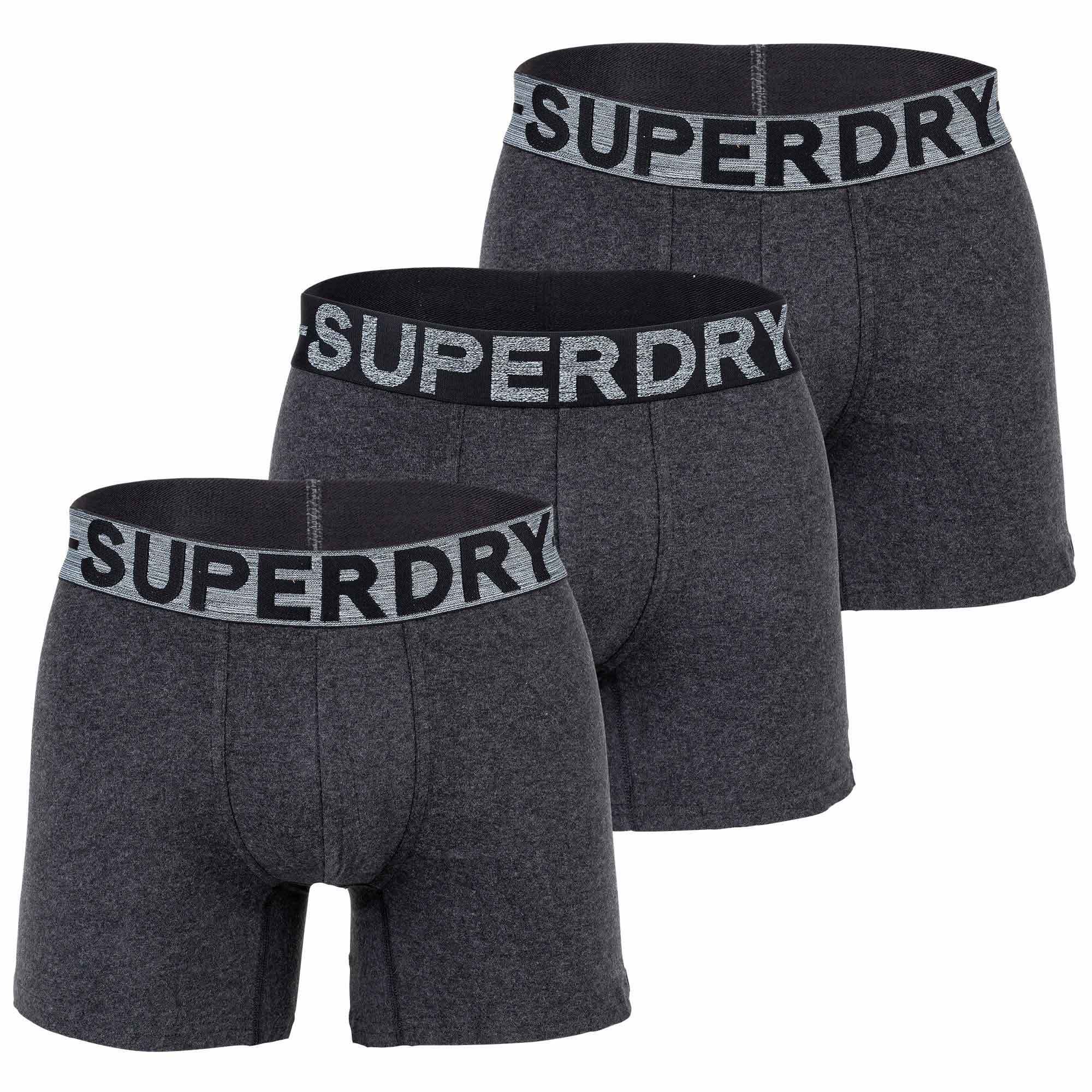 

Боксеры Superdry Boxershort 3 шт, черный