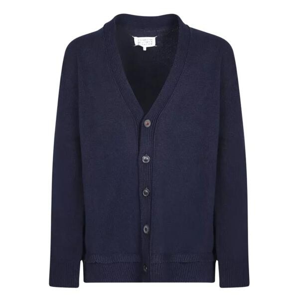 

Кардиган v-neck knit cardigan Maison Margiela, синий