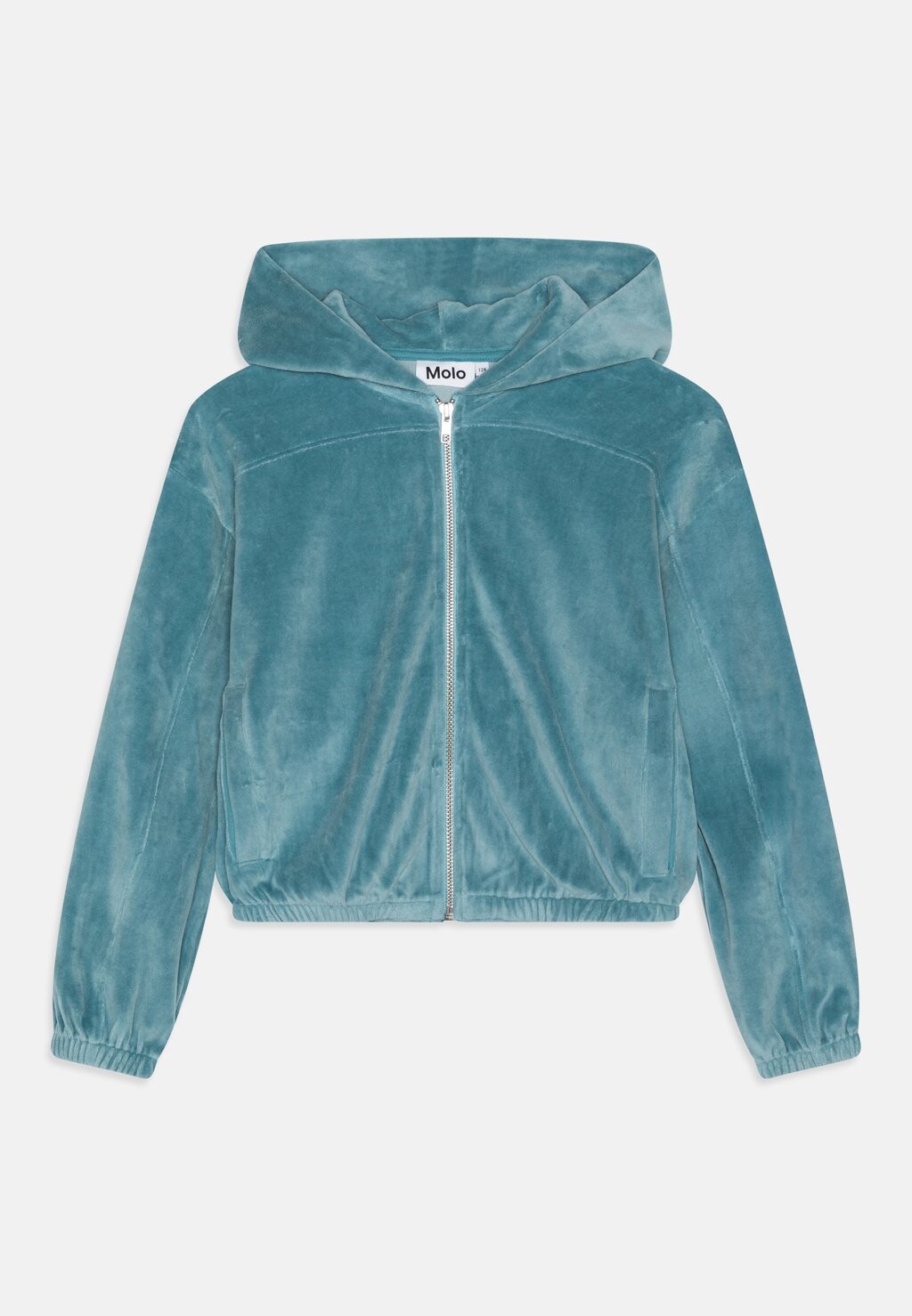 

Толстовка на молнии Madeleine Hoodie Molo, бирюзовый