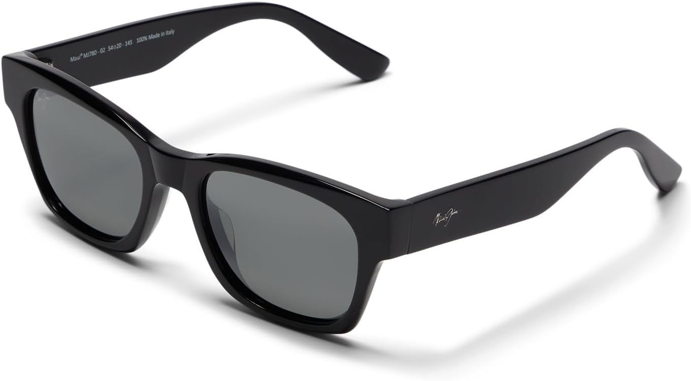 

Солнцезащитные очки Valley Isle Maui Jim, цвет Black Gloss/Neutral Grey Polarized