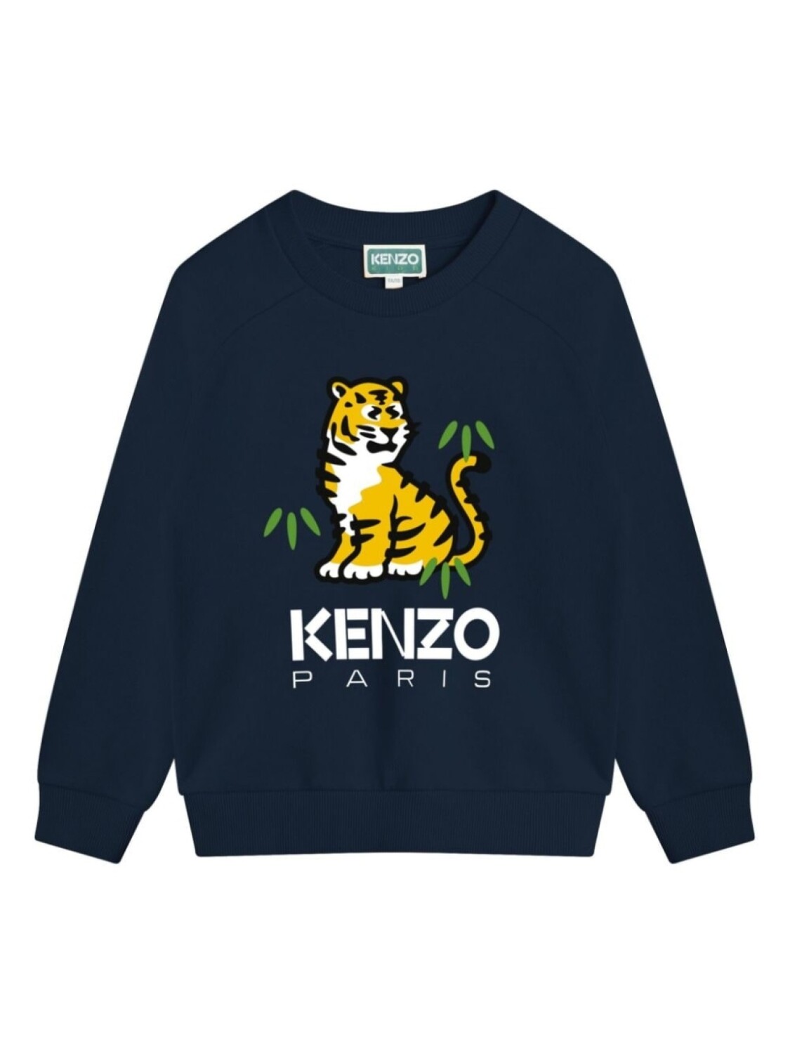 

Kenzo Kids толстовка с принтом, синий