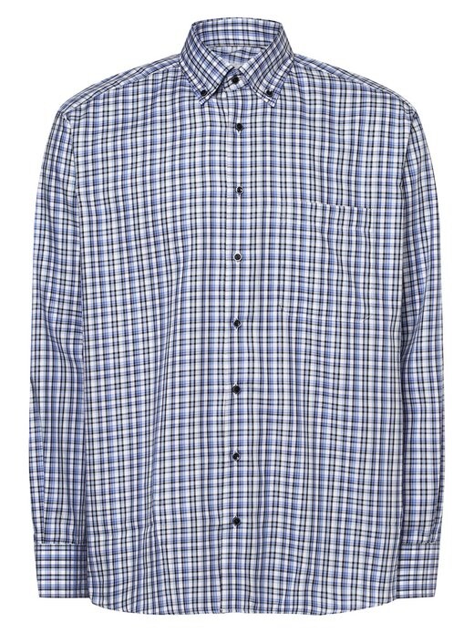 

Негладкая рубашка Eterna Comfort Fit, белый