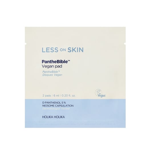 Успокаивающие подушечки для местного применения на коже, 6 мл Holika Holika, Less On Skin Panthebible Vegan Pad фото