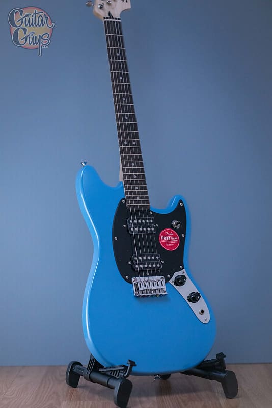 Электрогитара Squier Sonic Mustang HH California Blue электрогитара squier bullet mustang hh imperial blue