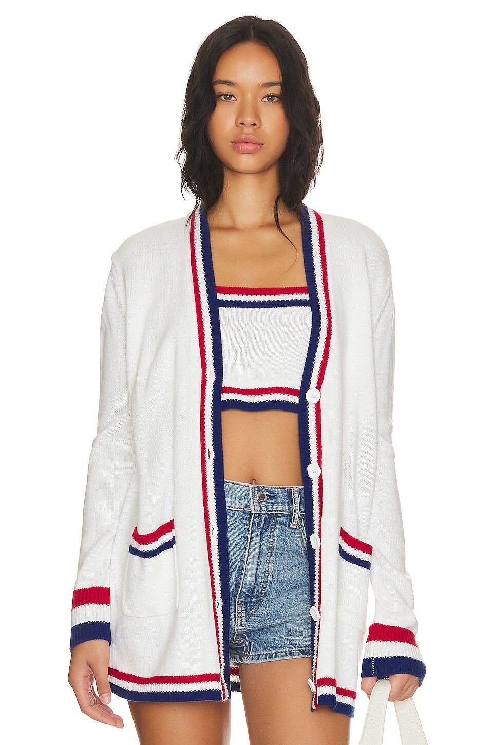 

Кардиган Show Me Your Mumu Lambert, цвет Usa Stripe