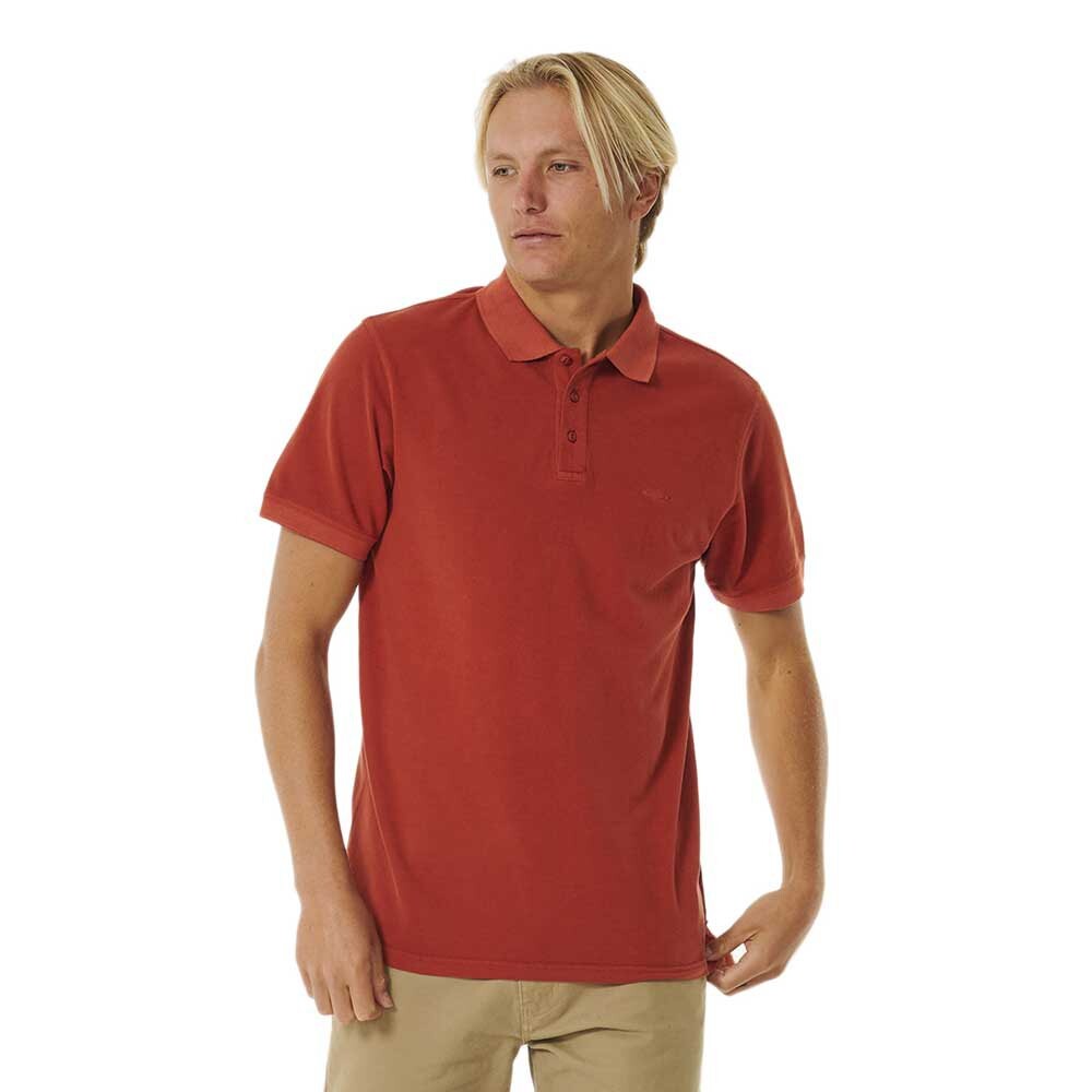 

Поло с коротким рукавом Rip Curl Faded, красный