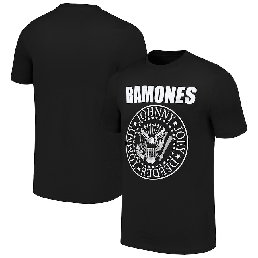 

Футболка с коротким рукавом Rock Off The Ramones, черный