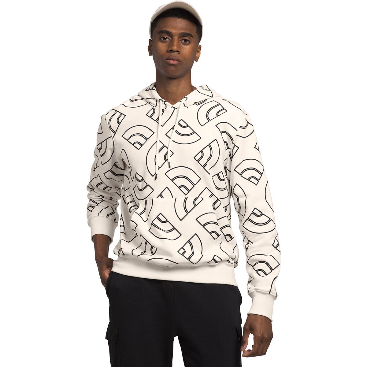 

Аоп толстовка The North Face, цвет gardenia white/half dome print