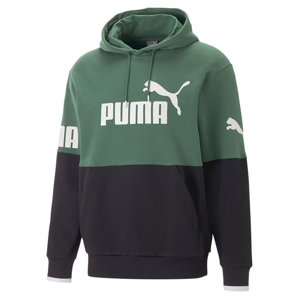 

Толстовка Puma Power Colorblock, зеленый