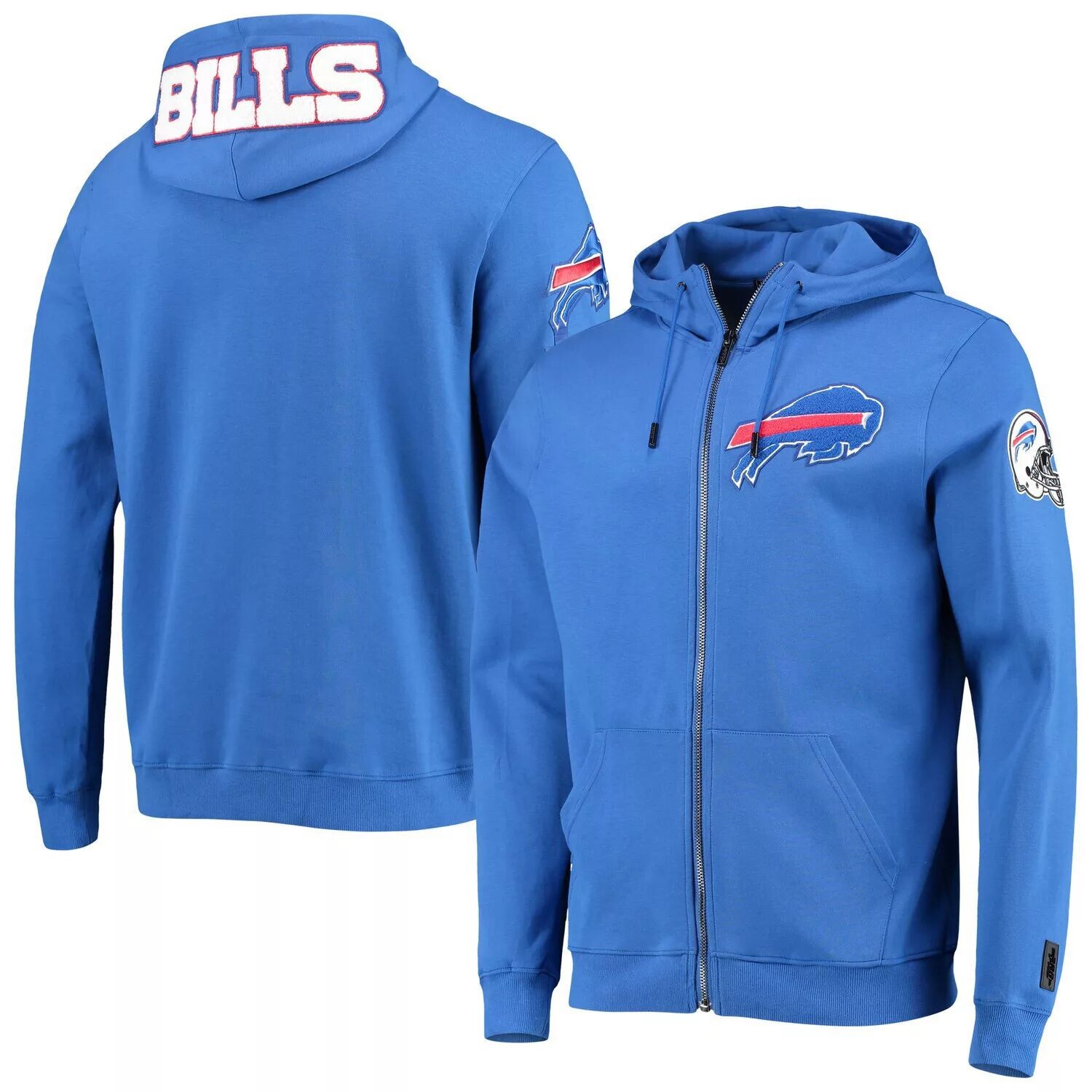 

Мужская толстовка с молнией во всю длину Pro Standard Royal Buffalo Bills 4-Hit