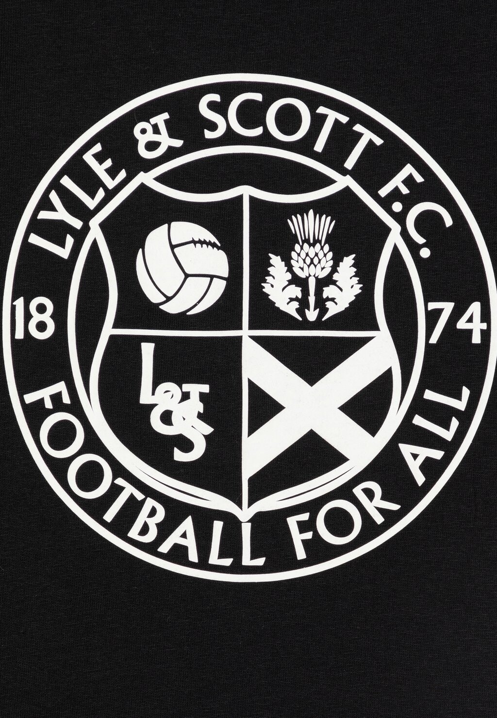 

Футболка FOOTBALL LOGO Lyle & Scott, черный