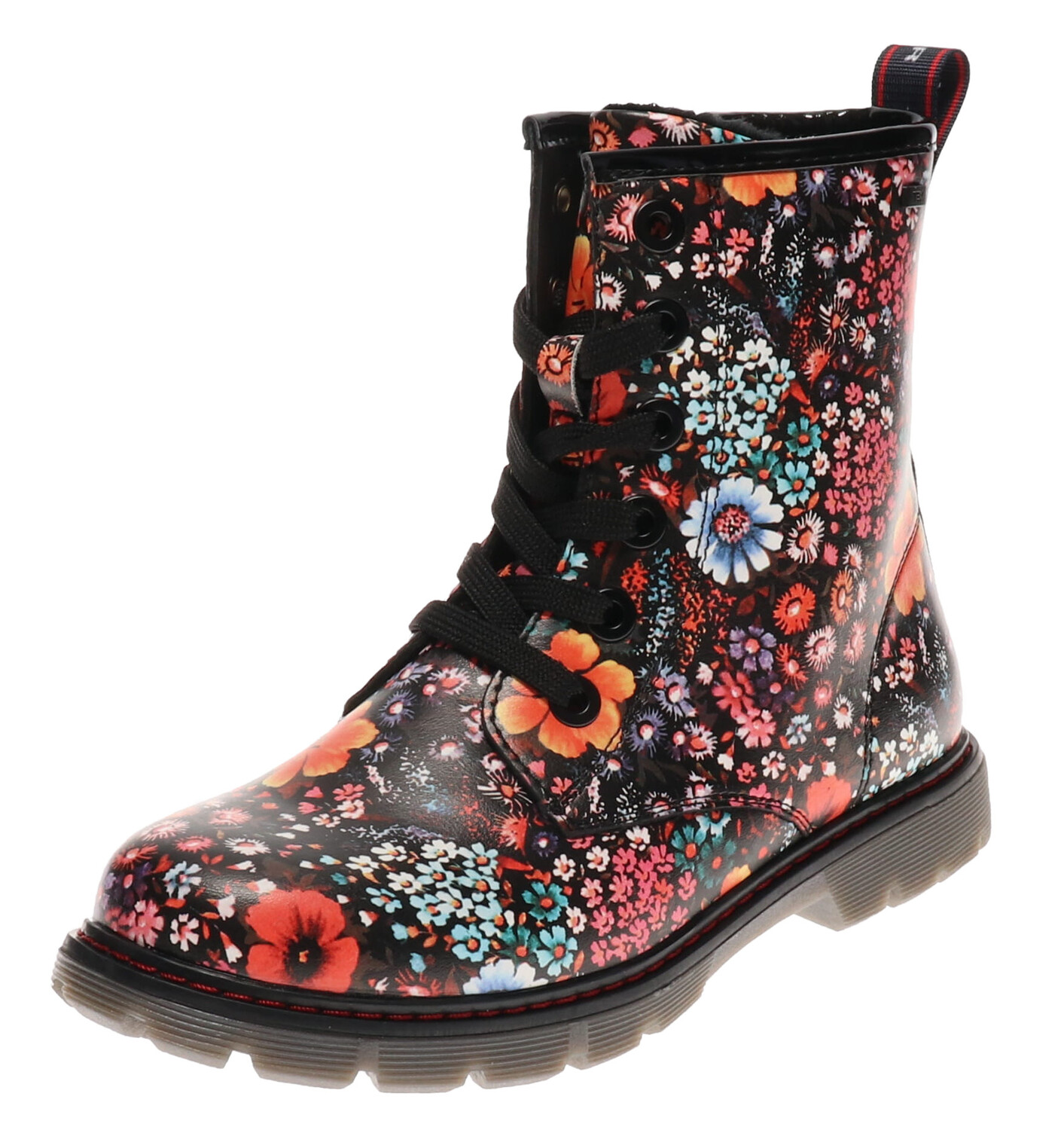 

Ботинки Tom Tailor Schnürstiefel, черный