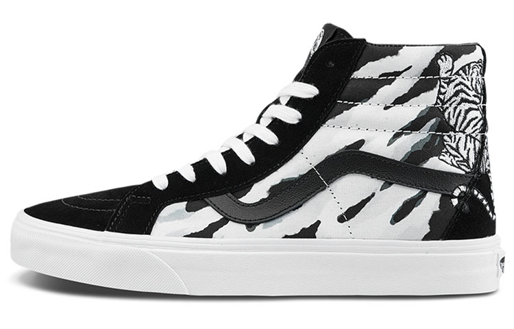 

Высокие кеды Vans Unisex SK8-Hi Reissue Черный/Белый