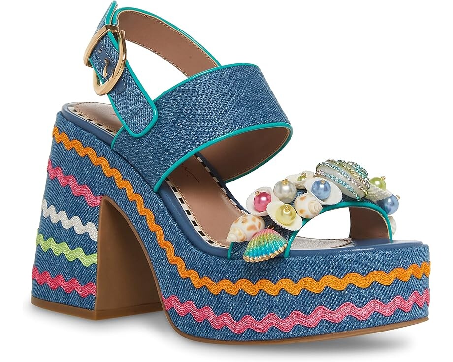 

Туфли Blue by Betsey Johnson Shellie, цвет Denim Multi