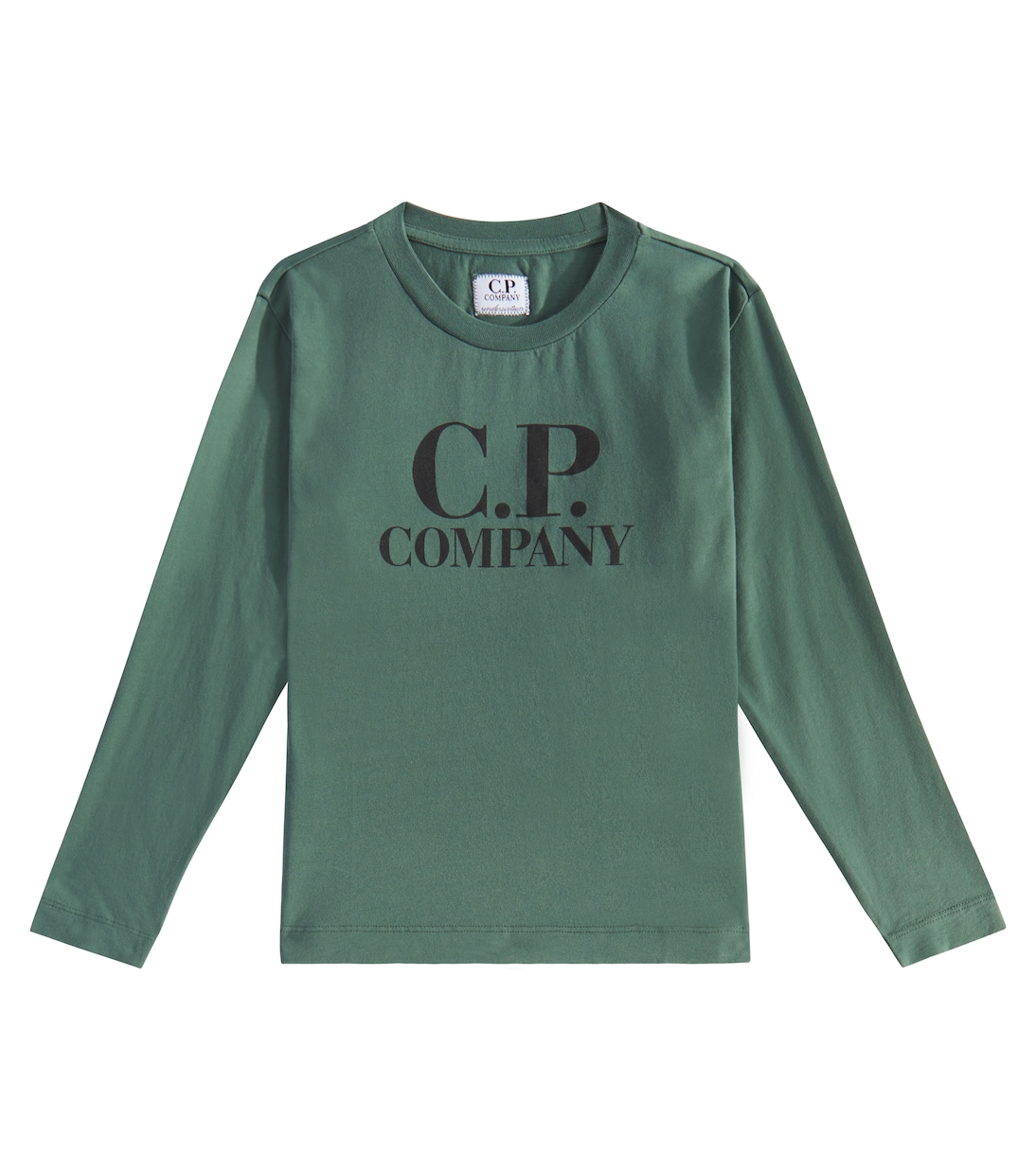 

Футболка из хлопкового джерси C.P. Company, зеленый