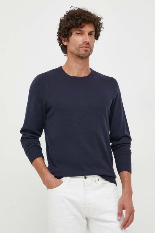 

Шерстяной свитер Calvin Klein, темно-синий
