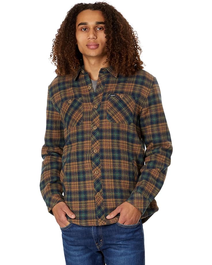 Куртка O'Neill Redmond Sherpa Lined Flannel, цвет Dark Khaki