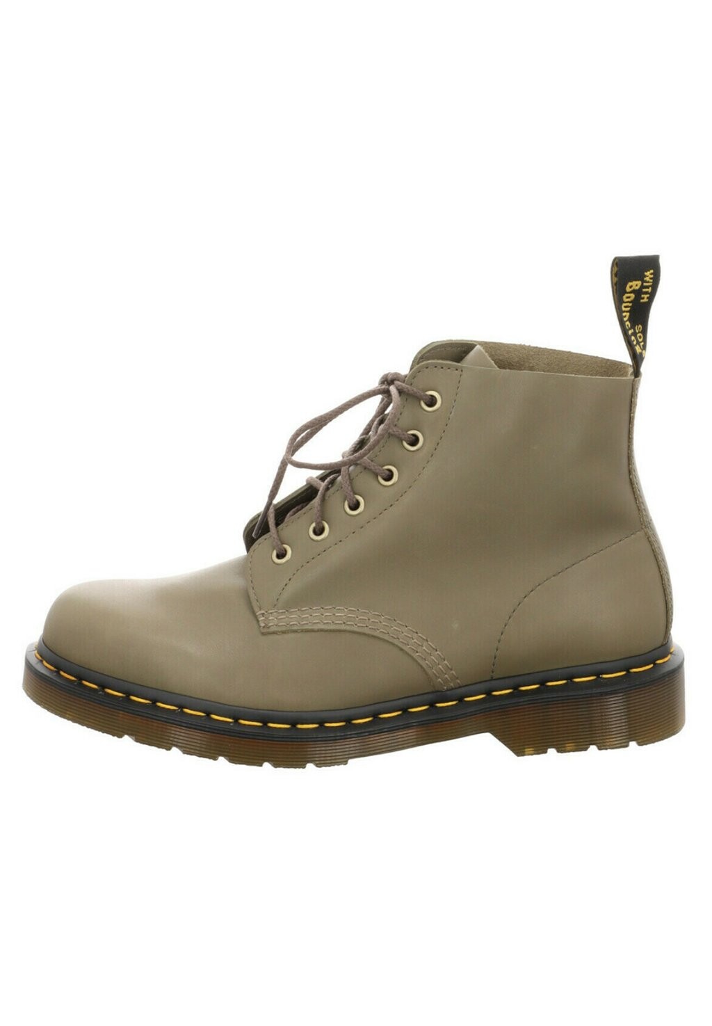 

Ботинки на шнуровке Dr. Martens, оливковый