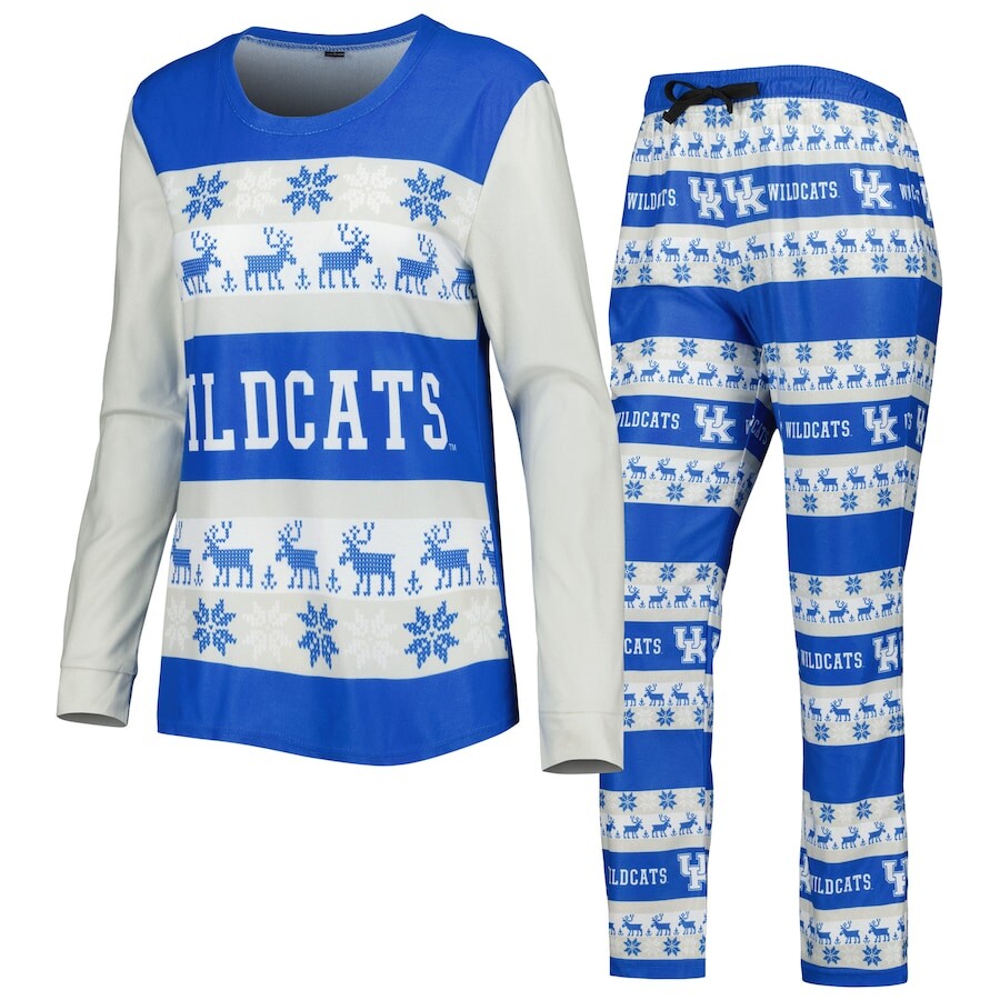 

Пижамный комплект FOCO Kentucky Wildcats, роял