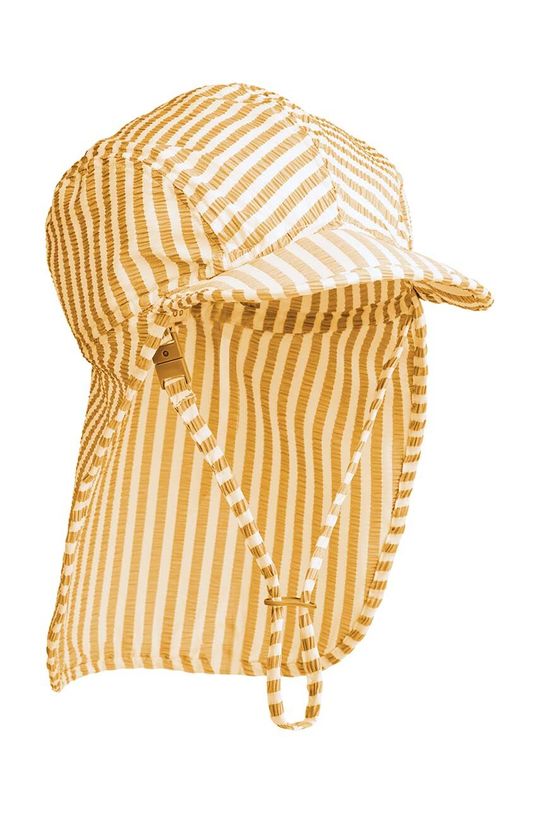 Liewood Детская шапка Lusio Seersucker Sun Hat, желтый