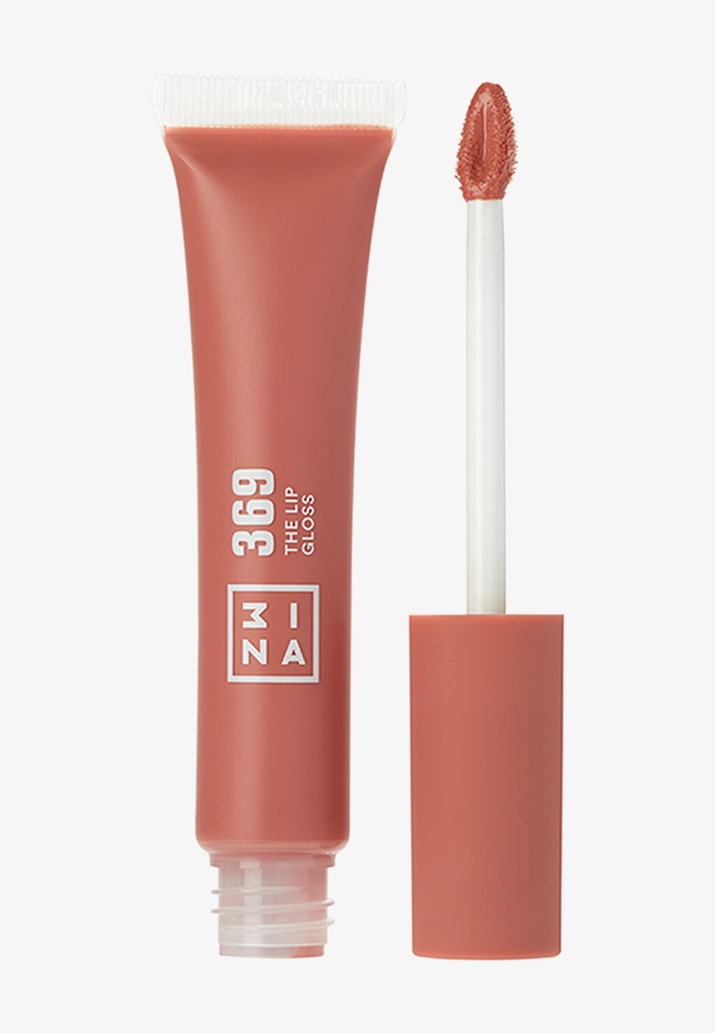 

Блеск для губ The Lip Gloss 3ina, цвет 369 brown pink