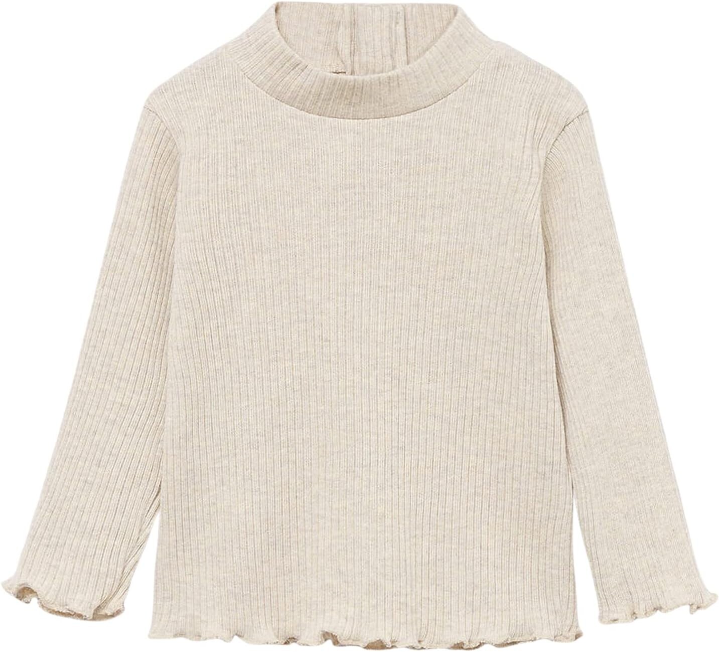 

Футболка Mango Canelle T-Shirt, бежевый