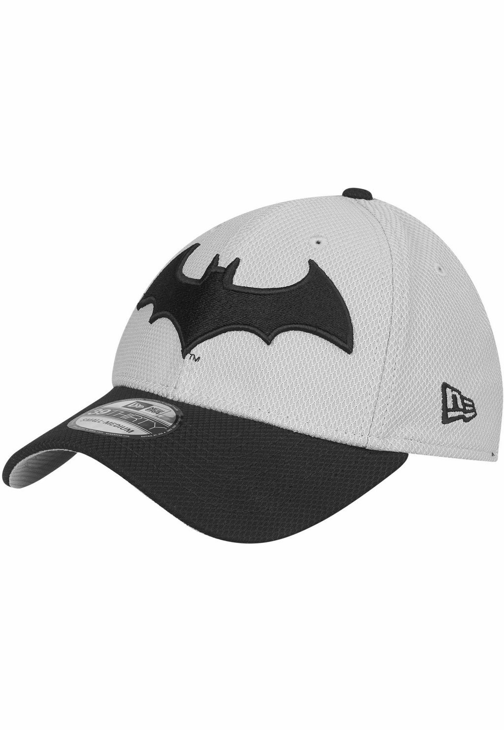 

Бейсболка 39THIRTY STRETCH DIAMOND TECH BATMAN New Era, цвет grey